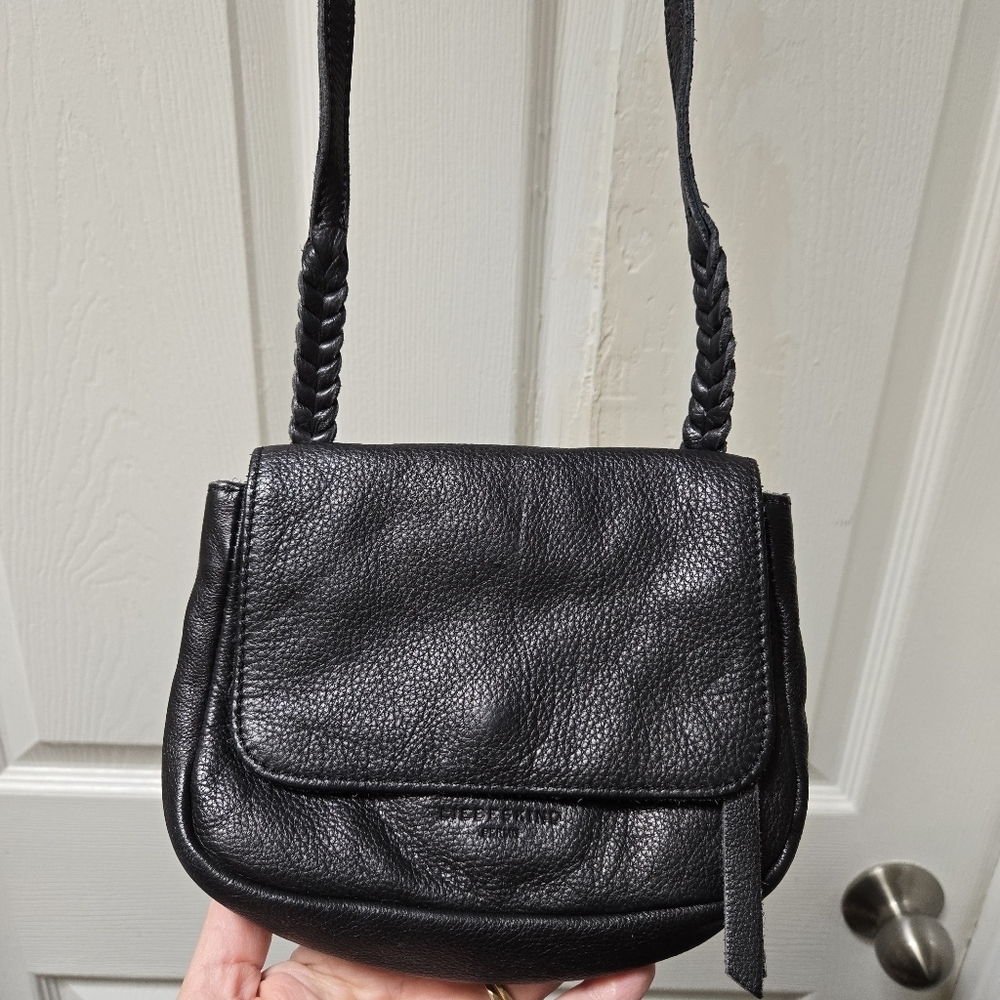 Liebeskind Berlin Black Kawai Double Dye Crossbody Purse - Picture 2 of 9